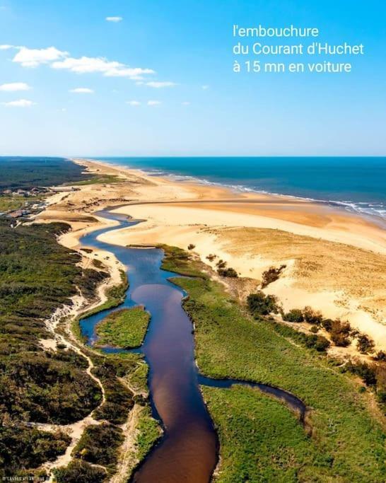 Vue Golf Dans Residence Nature "Sympalappart" Moliets-et-Maa Bagian luar foto
