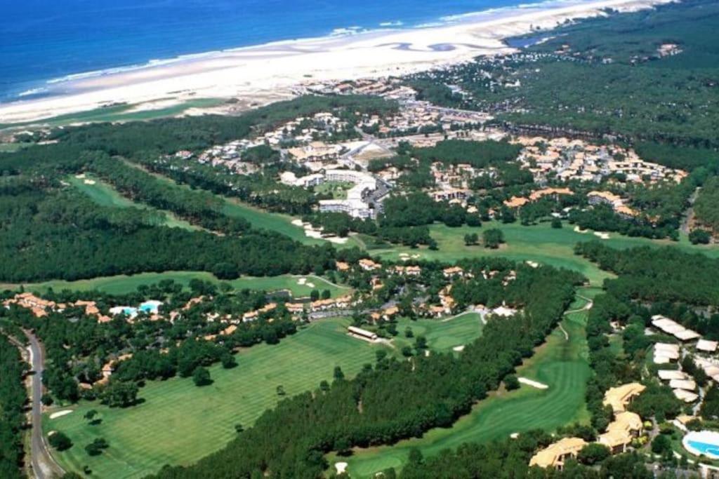 Vue Golf Dans Residence Nature "Sympalappart" Moliets-et-Maa Bagian luar foto